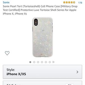Sonix Pearl Tortiseshell  Case iPhone X & XS